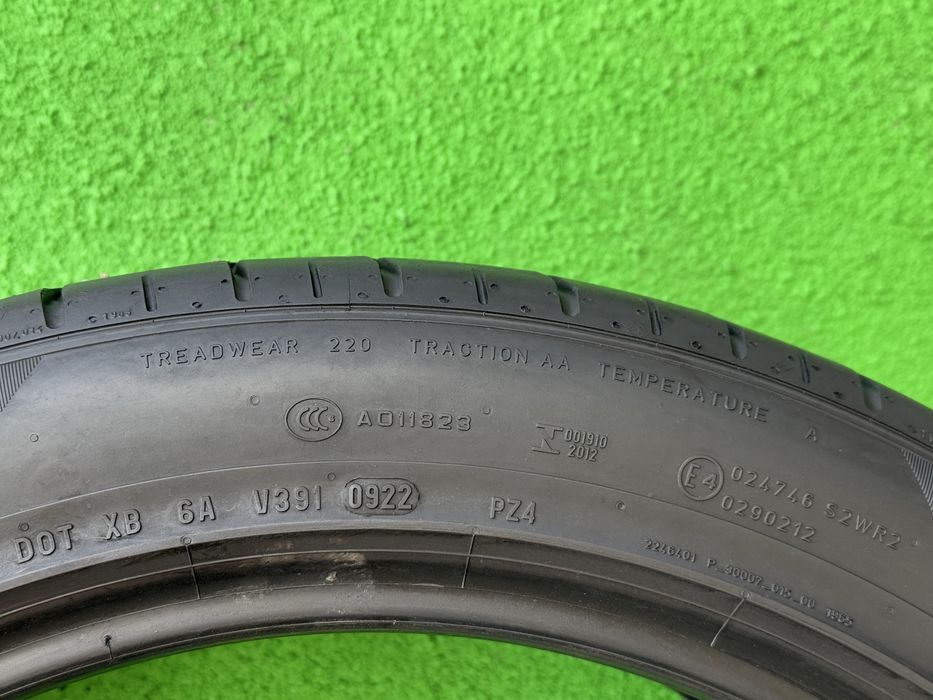 255/45/20 PIRELLI PZERO Dot 2022