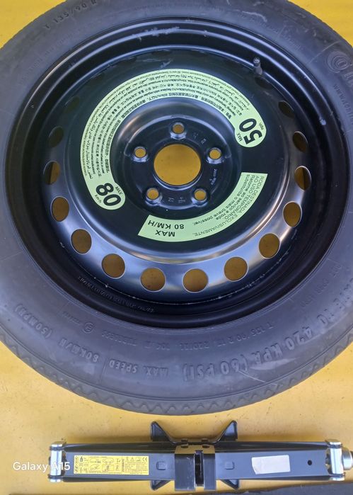 Roată rezervă slim 5x114.3 Hyundai Kia Mazda 135.90.17
