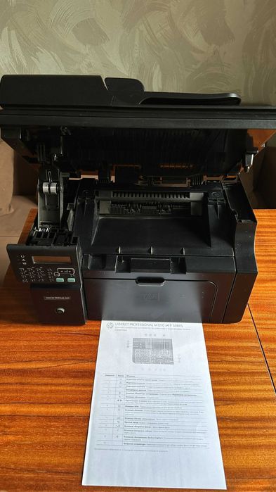 Принтер МФУ HP LaserJet Pro M1214nfh (3в1)