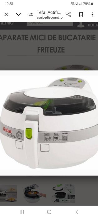 Friteuză Tefal cu aer cald