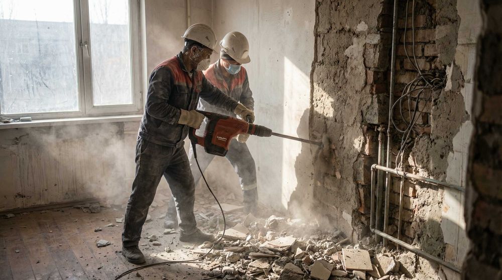 Снос домов/ Демонтаж