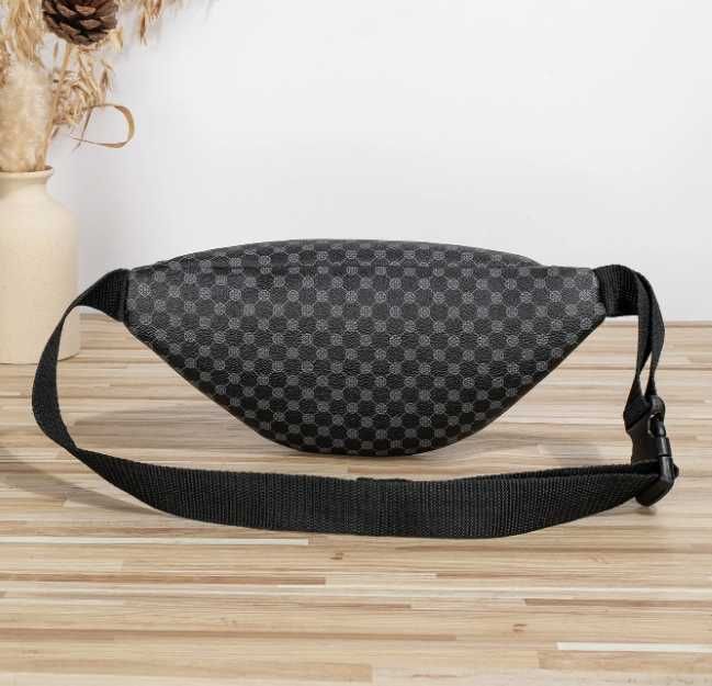 Borseta pentru barbati cu model geometric