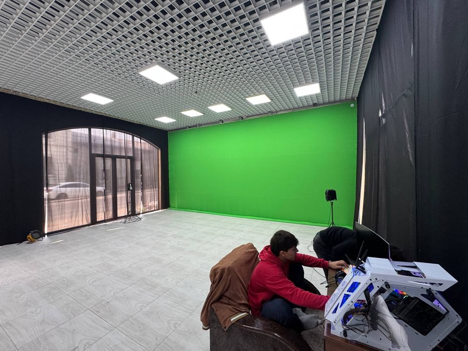 Foto vido fon hromakey