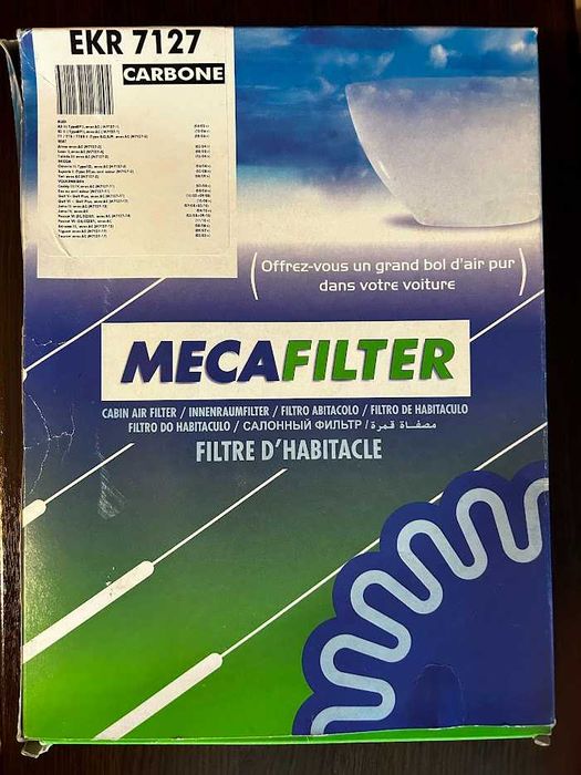 Filtru de habitaclu (filtru de polen)  Nou - Volkswagen, Audi, Seat