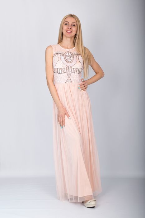 Розови официални рокли