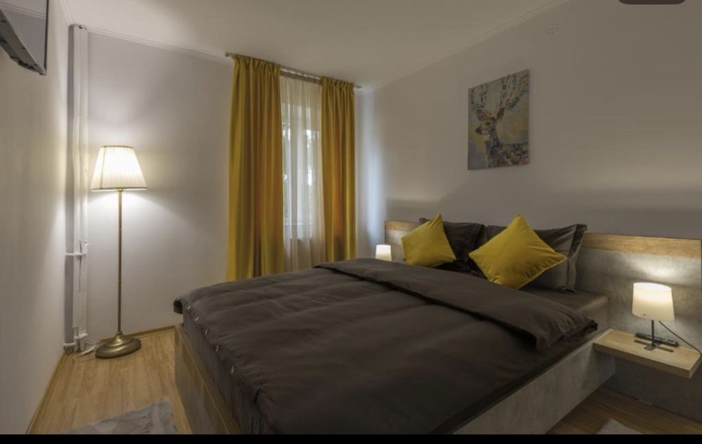 Inchiriez apartament cu 3 cam, cartier  Trivale, parter, parcare, complet mobilat si utilat