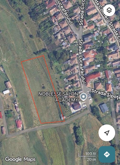 Teren intravilan Medias-Zona Mosnei