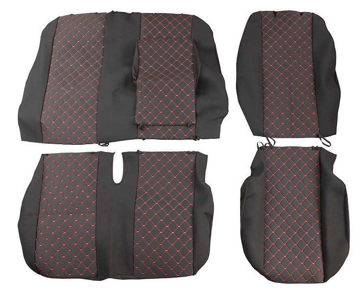 Тапицерия за Mercedes Sprinter 2006+ / Червен шев