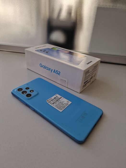 Samsung A52 128GB Blue. 7 kun kafolat.