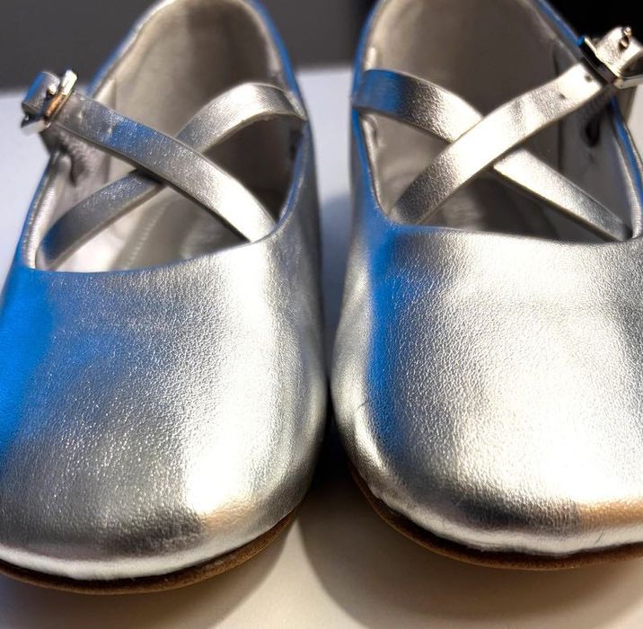 Pantofi metalizați fete Zara- mărimea 24