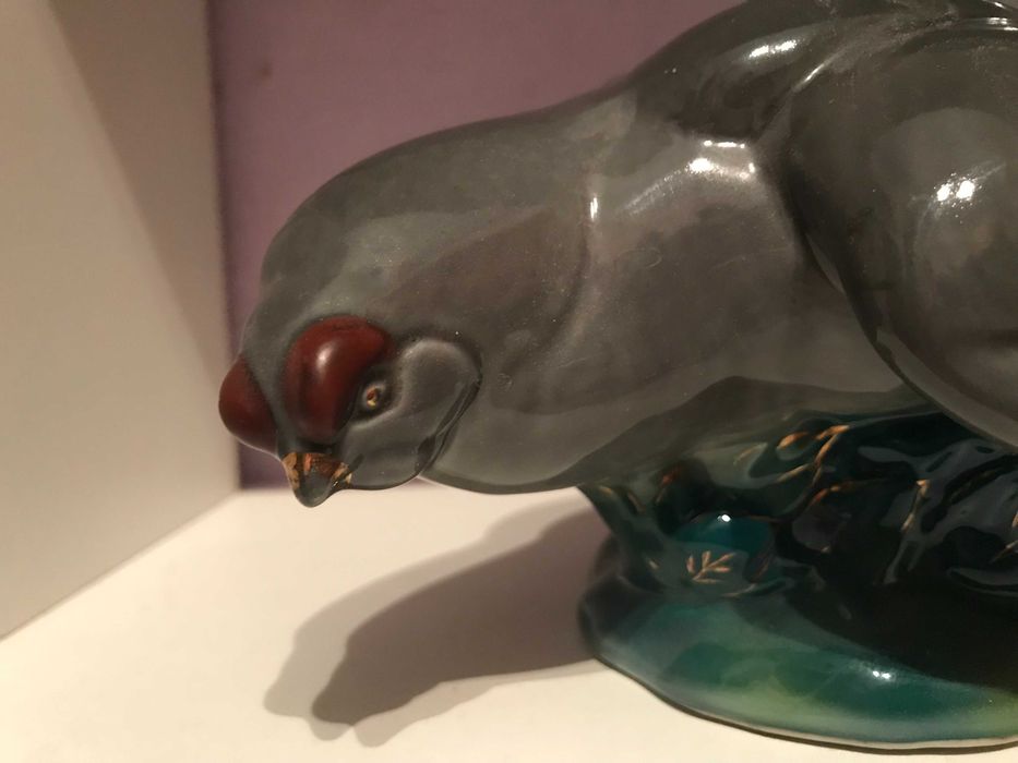 Редкая фарфоровая статуэтка СССР