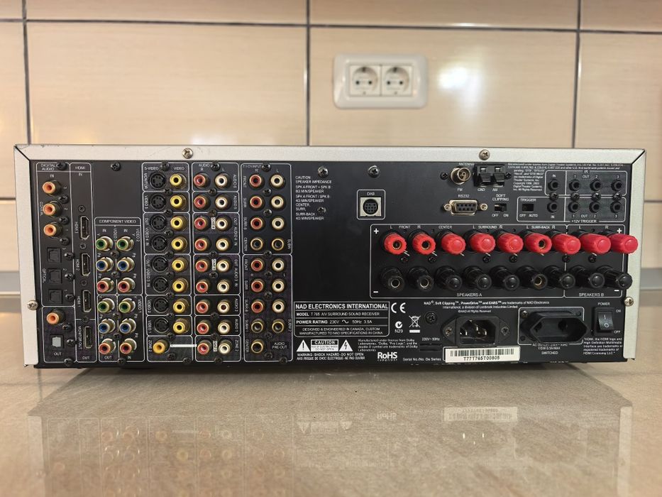 Amplificator NAD T765 statie A/V Sorround Sound Receiver