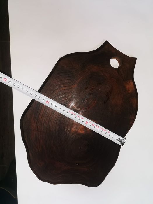 Tocator lemn nuc  rustic handmade