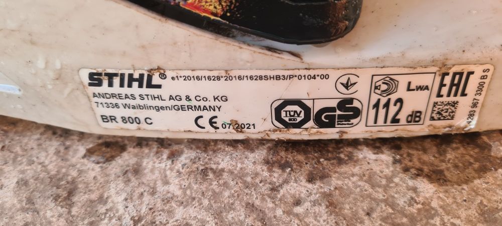 Suflanta sthil br800c 2021