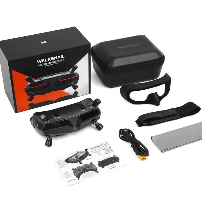 Комплект RadioMaster TX16S Mark II, Walksnail Avatar HD Goggles X..