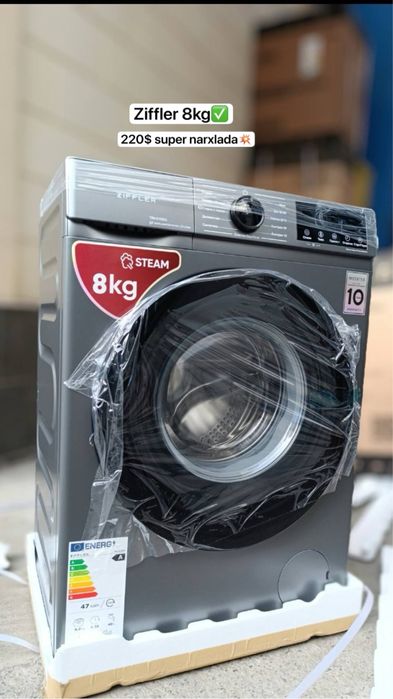 Стиральная машина ziffler 8kg