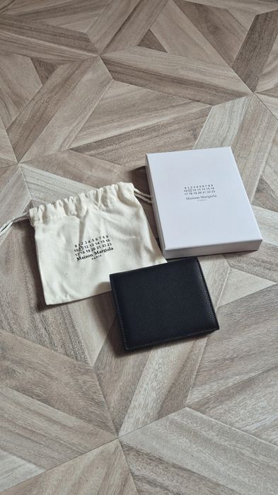 Portofel Maison Margiela Grained Leather Bifold