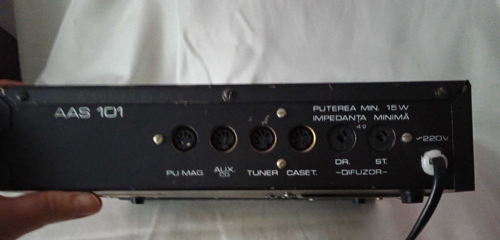 Amplificator romanesc   AAS 101 Electronica