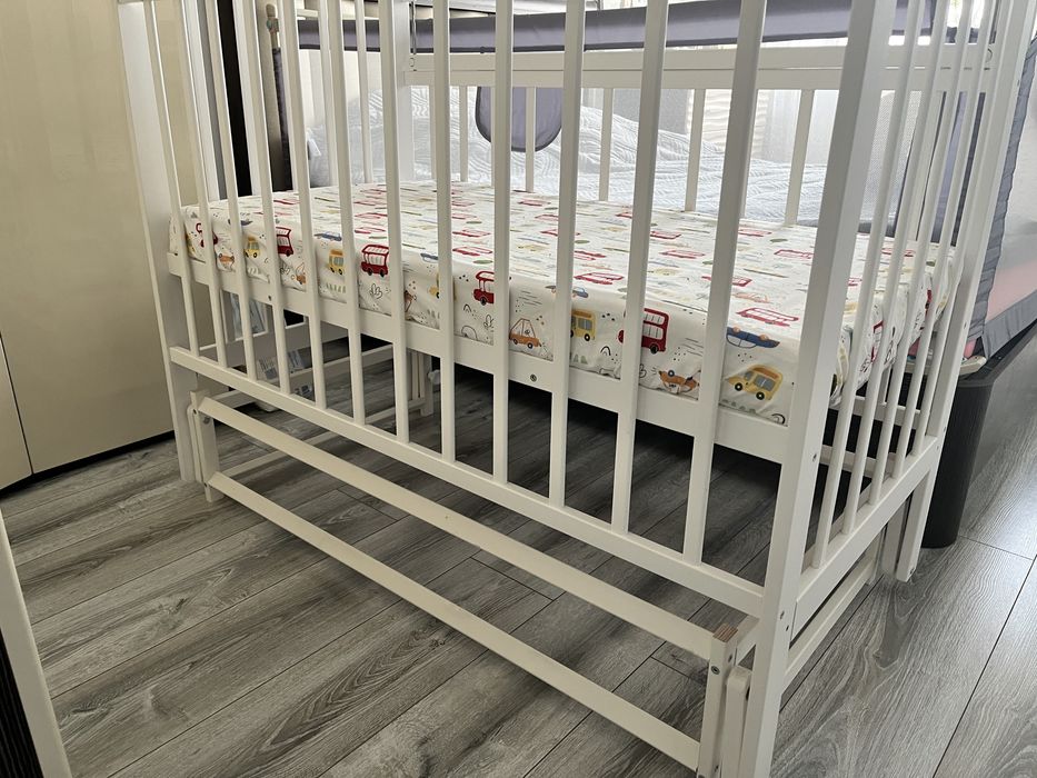 Детский кровать белый