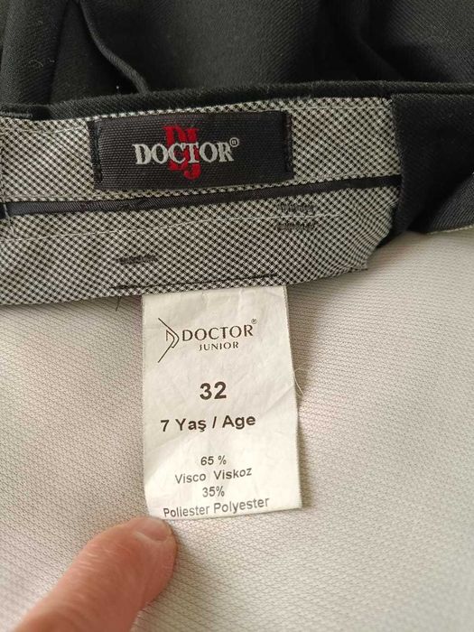 Брюки школьные черные