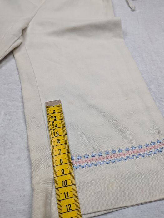 Pantaloni Scurti Miranda Spain Bumbac & In Crem cu Broderie Copii 4-5