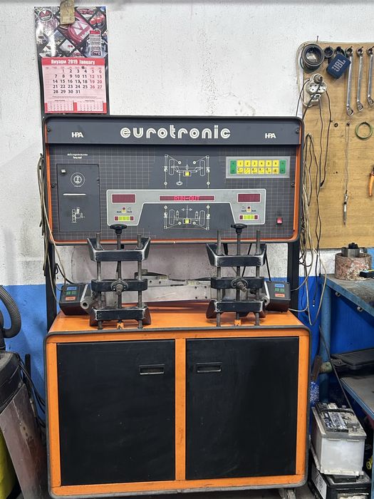 Стенд преден и заден мост