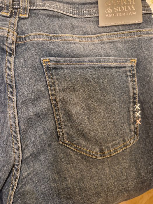 Пепеляво сини дънки Scotch and soda