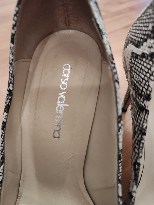 Vand pantofi stiletto model snake