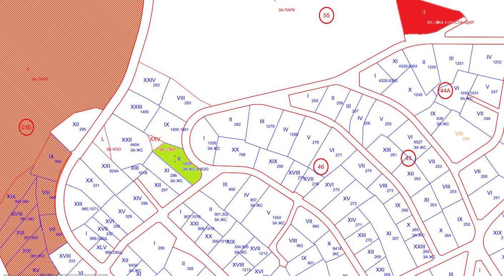 продавам парцел в Горна баня