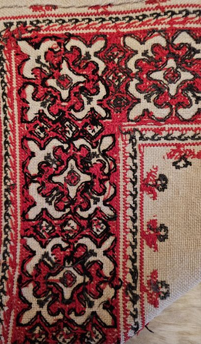 Ръчно бродирани карета, комплект за сервиране ковьор