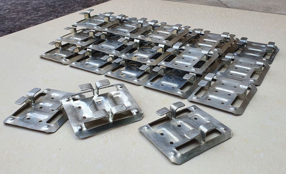 Клипсы для кафел. Кляммер для гранит мрамора. Профиль.