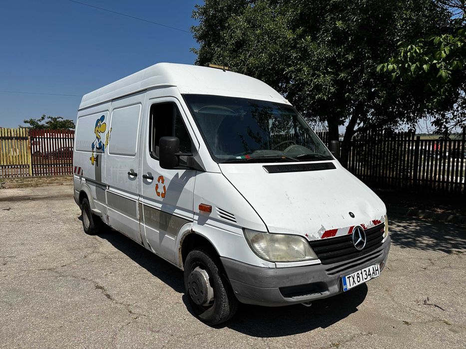 2000 Mercedes Sprinter Отпушване на канали