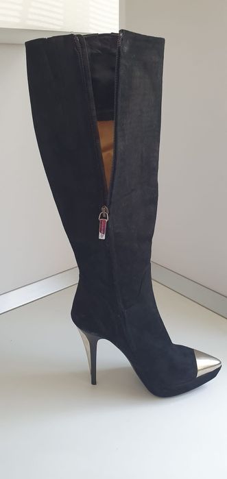 Cizme Loriblu negre 37 piele naturala int+ext