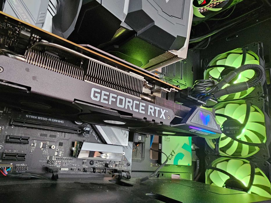 Геймърски PC Р7 5700X, RTX 3080 ASUS TUF, 64GB ddr4, Corsair 1000W