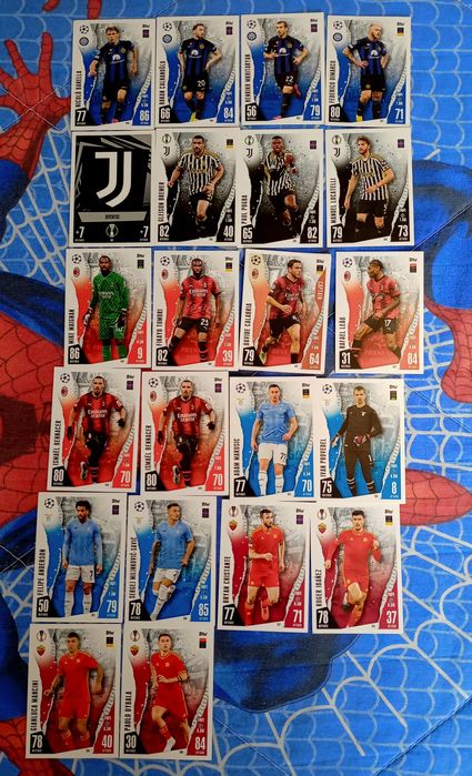 Продавам,Заменям  Карти "Match Attax"сезон 2023/2024