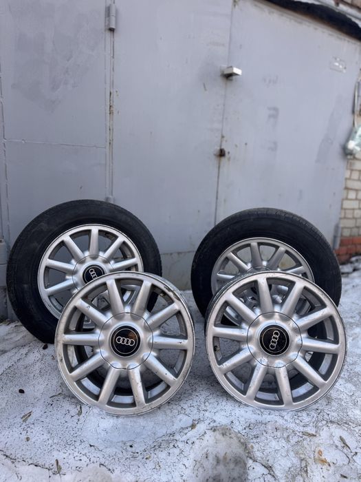 продам титанки R15 на ауди 100, а4