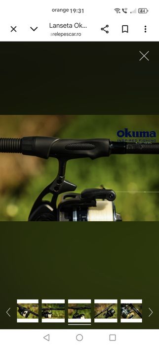 Vând  lansete Okuma