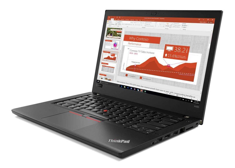 Лаптоп Lenovo A485 R5 2500U 8GB 256GB SSD NVME с до 24 МЕСЕЦА ГАРАНЦИЯ и Windows 11 PRO