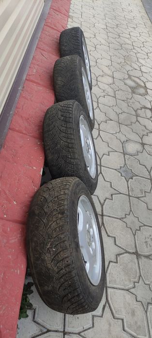 Диски мерседес 15 на зимней резине