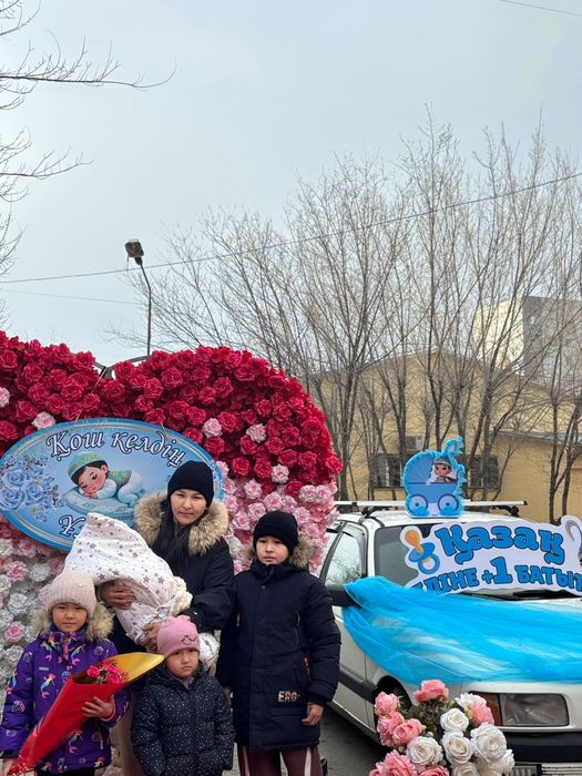 Құттықтау,оформление машина выпискаға журек