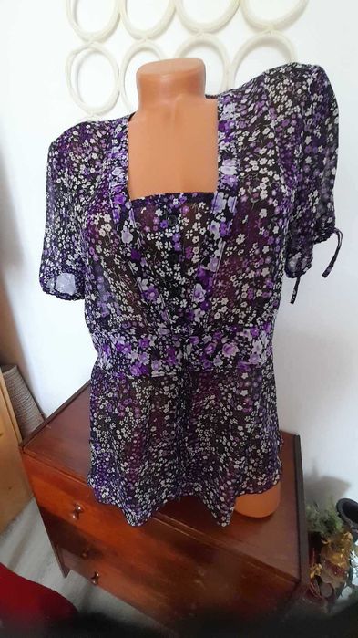 Bluze dama material fin „Canda”