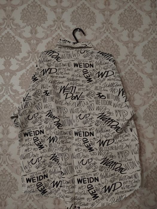 oversize рубашек с принтом