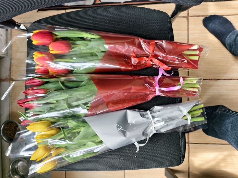 тюльпаны акция! От 140 до 400тг