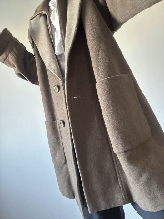 Palton lână XL dubla inchidere