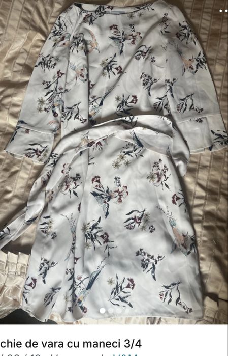 Rochie de vara cu maneci 3/4
