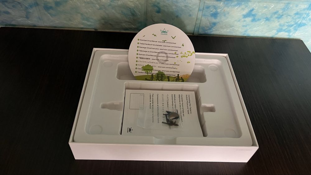 Графичен таблет Huion inspiroy H430P - с писалка, работещ отлично