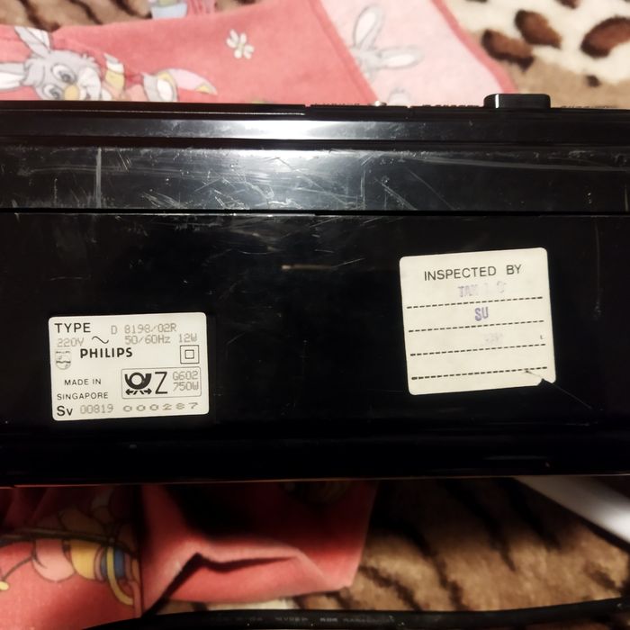 Radiocasetofon Philips Stereo model 1985