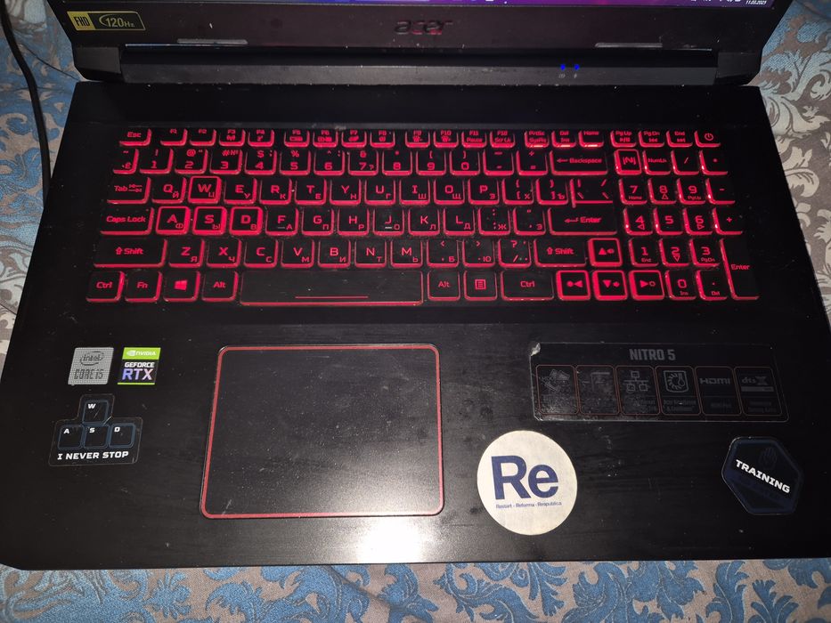 Ноутбук Acer, для игр