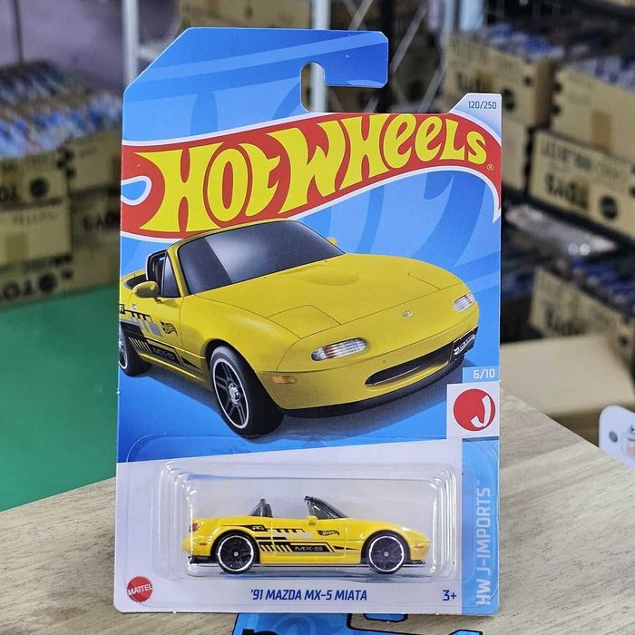 Hot wheels 91 Mazda MX-5 Miata