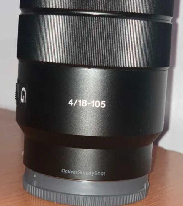 obiectiv sony 18-105 mm